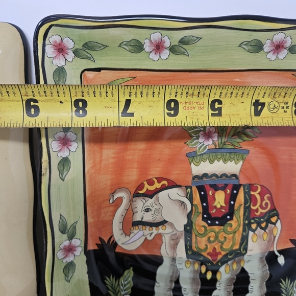 New West Indies 2 Elephant plates - Picture 5 of 6